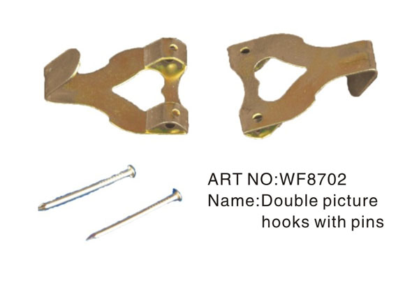 Double picture hooks